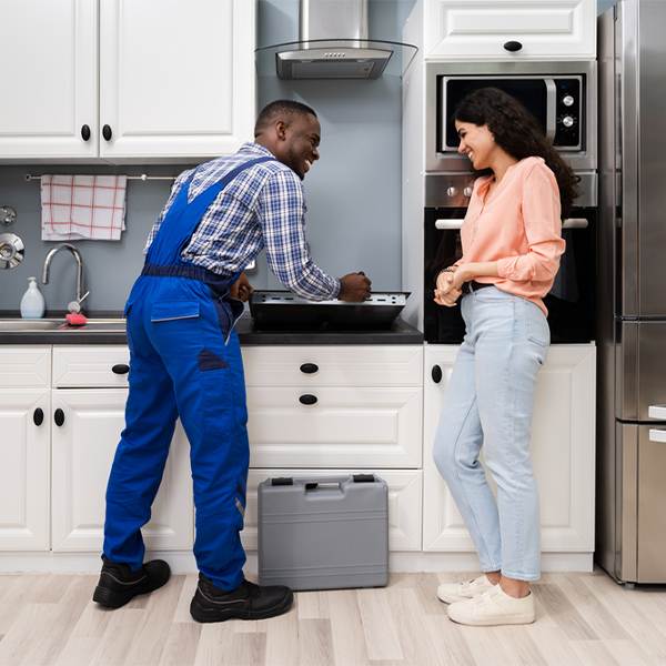 can you provide an estimate for cooktop repair before beginning any work in Burleson County TX